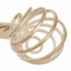 20mm Spiral Finial In Old Ivory 8 20mm Spiral Finial In Old Ivory -Jim Lawrence Sales 6058oi 2