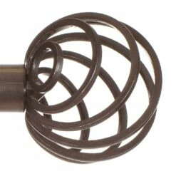 20mm Spiral Finial In Polished