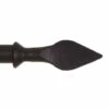25mm Spear Finial In Matt Black 1 25mm Spear Finial In Matt Black -Jim Lawrence Sales 605mb 1