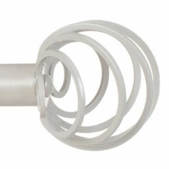 25mm Spiral Finial In Clay