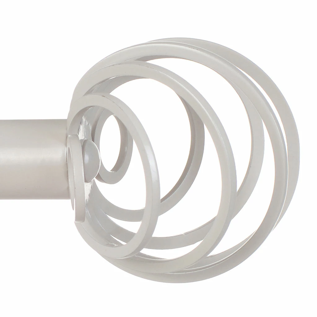 25mm Spiral Finial In Clay 3 25mm Spiral Finial In Clay