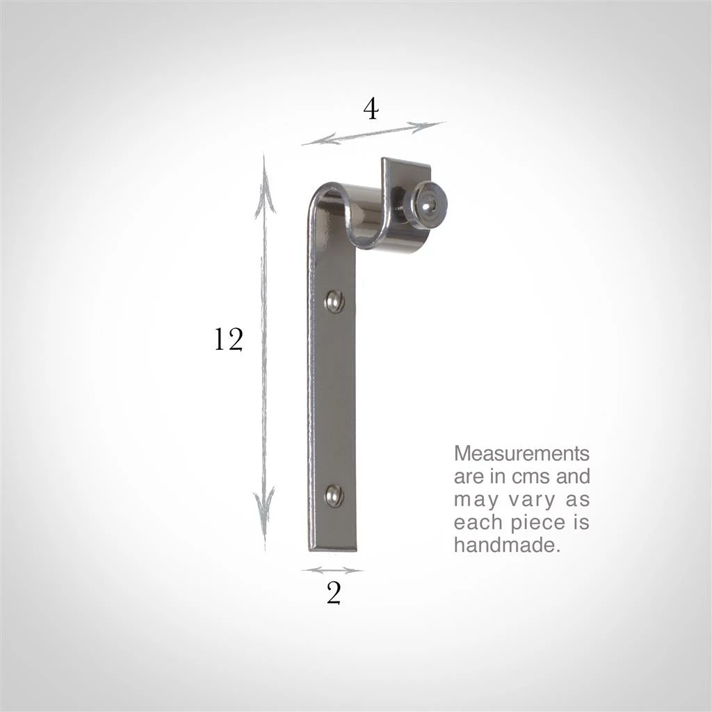 12mm Chapel Standard Bracket In Mercury 7 12mm Chapel Standard Bracket In Mercury - Image 5