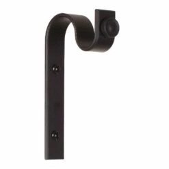 20mm Chapel Standard Bracket In Matt Black