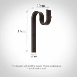 38mm Chapel Standard Bracket In Beeswax 8 38mm Chapel Standard Bracket In Beeswax -Jim Lawrence Sales 6069bw 13