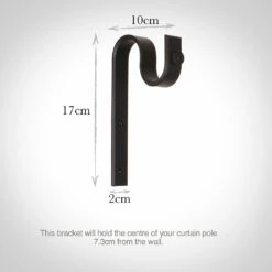 38mm Chapel Standard Bracket In Matt Black 9 38mm Chapel Standard Bracket In Matt Black -Jim Lawrence Sales 6069mb 13