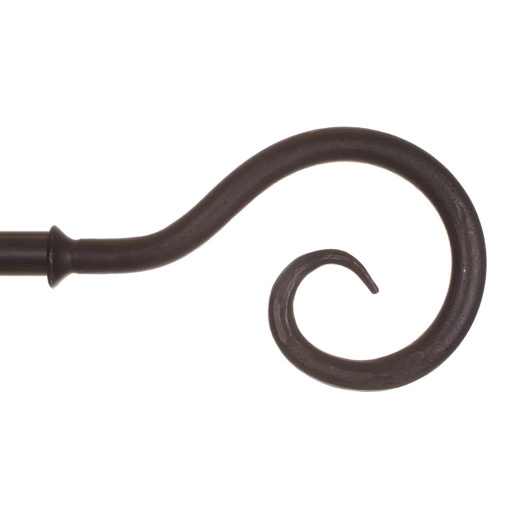 25mm Bishop's Crook Finial In Beeswax 3 25mm Bishop's Crook Finial In Beeswax