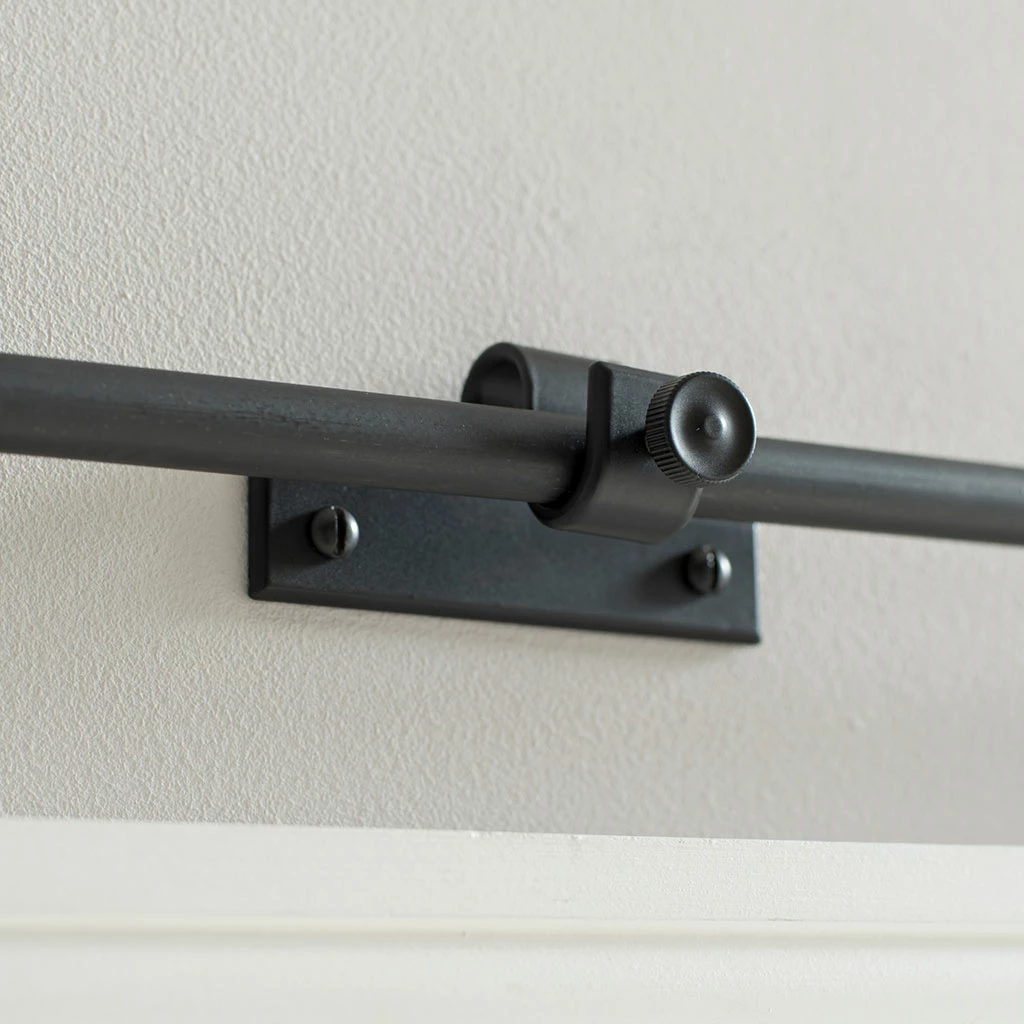 12mm Chapel Centre Bracket In Matt Black 4 12mm Chapel Centre Bracket In Matt Black - Image 2