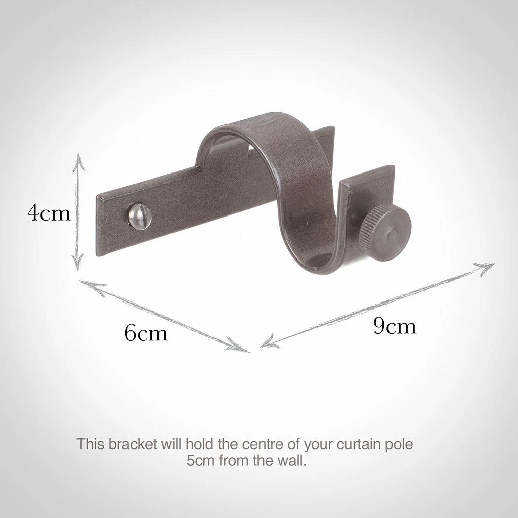 20mm Chapel Centre Bracket In Polished 5 20mm Chapel Centre Bracket In Polished - Image 3
