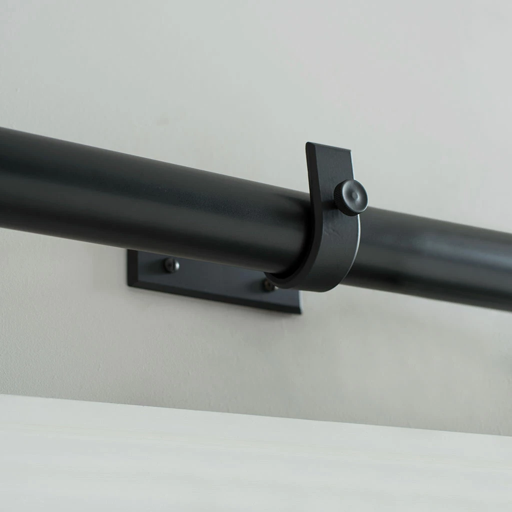 38mm Chapel Centre Bracket In Matt Black 7 38mm Chapel Centre Bracket In Matt Black - Image 5