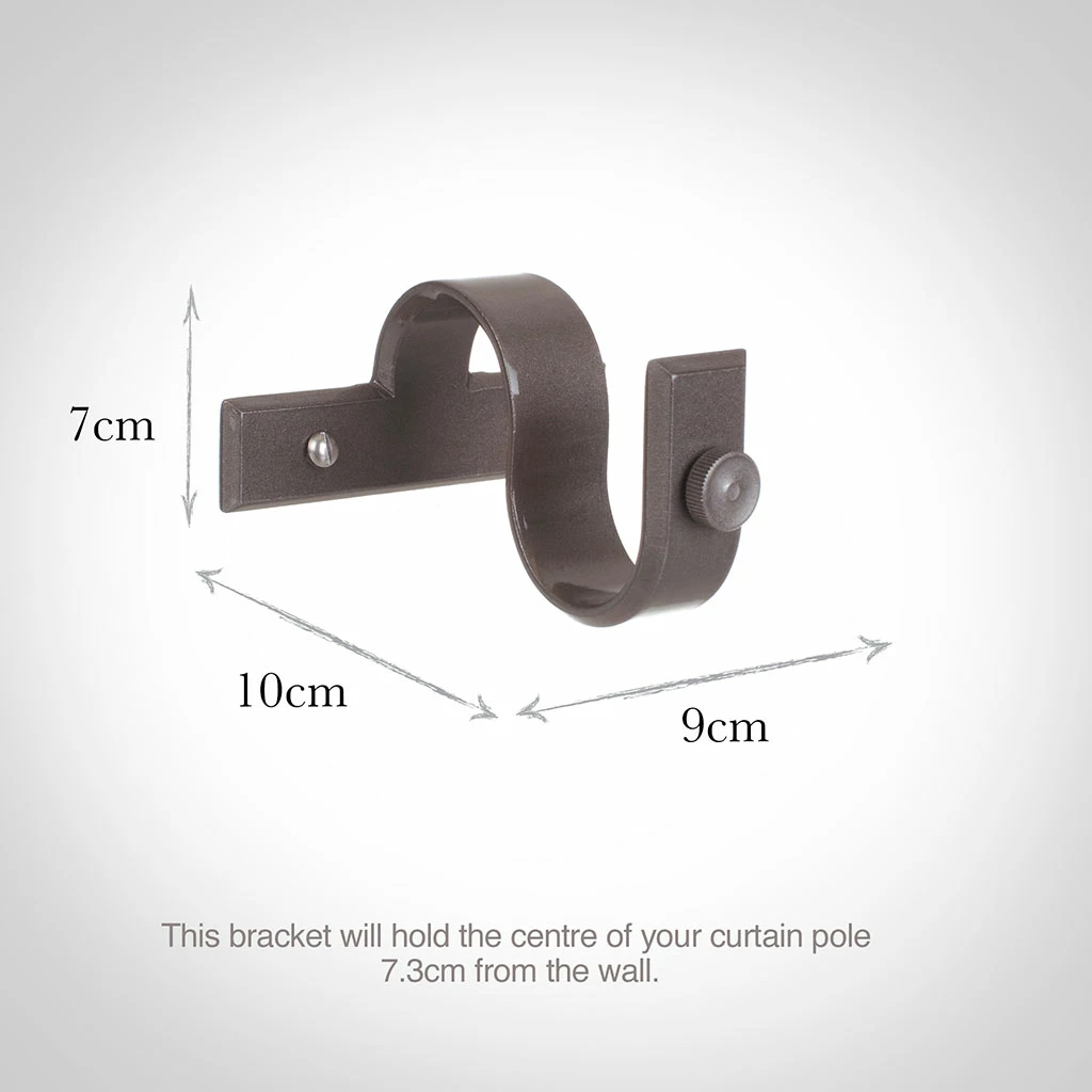 38mm Chapel Centre Bracket In Polished 5 38mm Chapel Centre Bracket In Polished - Image 3