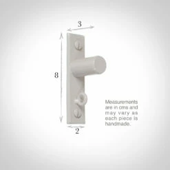 20mm Chapel Recess Bracket In Clay -Jim Lawrence Sales 6075cl 13