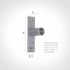 25mm Chapel Recess Bracket In Mercury -Jim Lawrence Sales 6076me 13