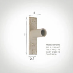 25mm Chapel Recess Bracket In Old Ivory -Jim Lawrence Sales 6076oi 13