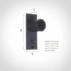 38mm Chapel Recess Bracket In Matt Black 8 38mm Chapel Recess Bracket In Matt Black -Jim Lawrence Sales 6077mb 13