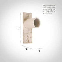 38mm Chapel Recess Bracket In Old Ivory -Jim Lawrence Sales 6077oi 13