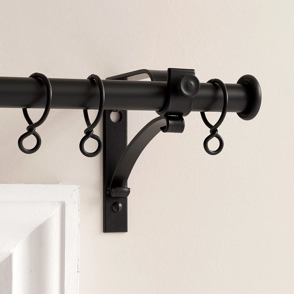 20mm Chapel Extended Bracket In Matt Black 4 20mm Chapel Extended Bracket In Matt Black - Image 2