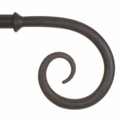 25mm Crook Finial In Beeswax