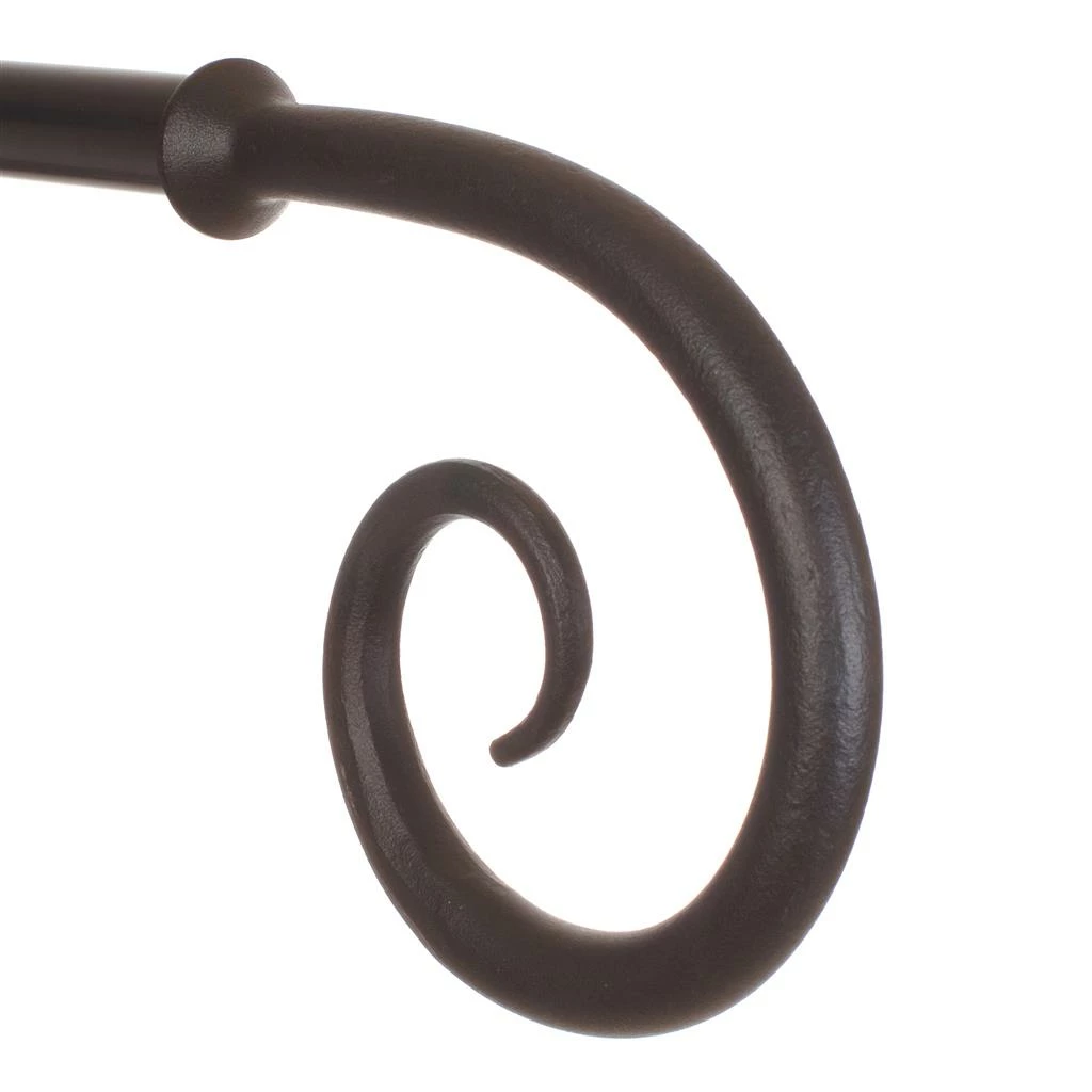 25mm Crook Finial In Beeswax 4 25mm Crook Finial In Beeswax - Image 2