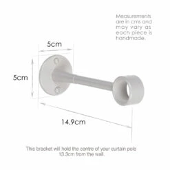 25mm Extended Sleeve Bracket In Clay 9 25mm Extended Sleeve Bracket In Clay -Jim Lawrence Sales 6083CL 13