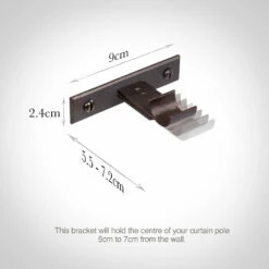 20mm Chapel Adjustable Passing Bracket In Beeswax -Jim Lawrence Sales 6090bw 13