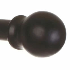 20mm Cannonball Finial In Matt Black -Jim Lawrence Sales 621mb 2