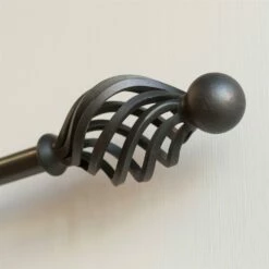 20mm Cage & Ball Finial In Beeswax 11 20mm Cage & Ball Finial In Beeswax -Jim Lawrence Sales 622bw 5