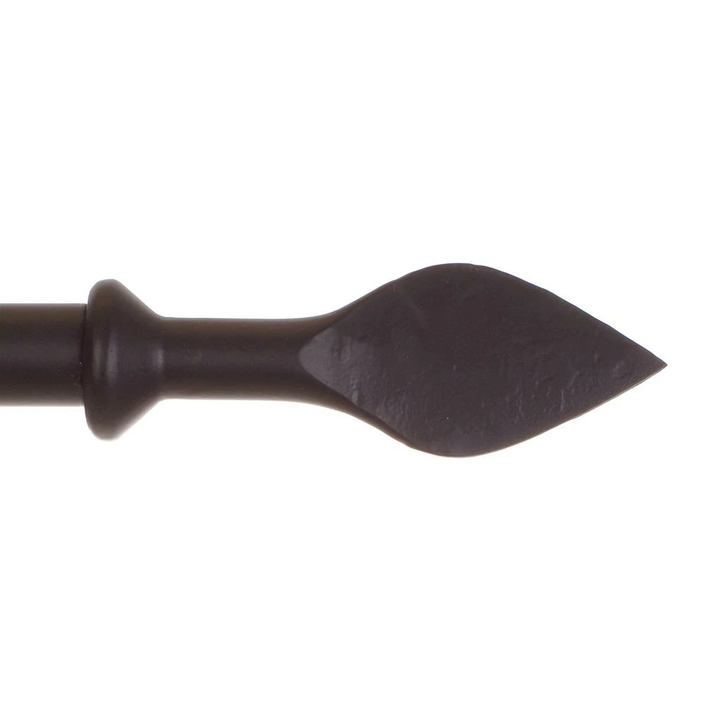 20mm Spear Finial In Matt Black 3 20mm Spear Finial In Matt Black