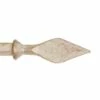 20mm Spear Finial In Old Ivory 1 20mm Spear Finial In Old Ivory -Jim Lawrence Sales 624oi 1