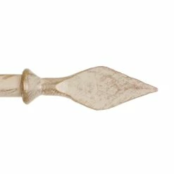20mm Spear Finial In Old Ivory