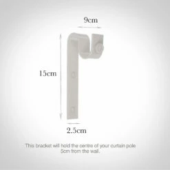 25mm Chapel Standard Bracket In Clay -Jim Lawrence Sales 6251cl 13