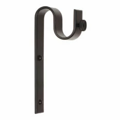 25mm Chapel Standard Bracket In Matt Black -Jim Lawrence Sales 6251mb 20