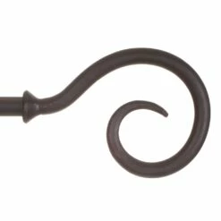 20mm Bishop's Crook Finial In Beeswax