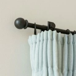 12mm Cannonball Finial In Matt Black