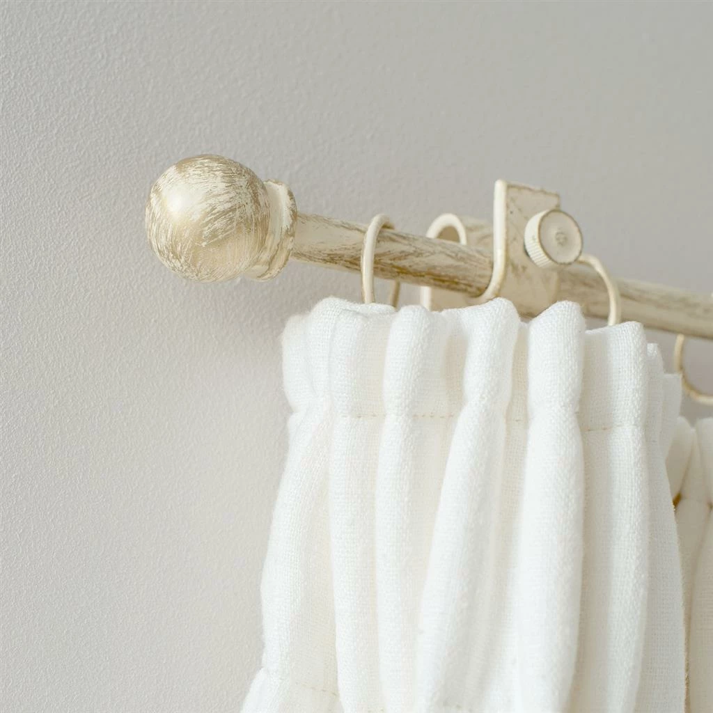 12mm Cannonball Finial In Old Ivory 4 12mm Cannonball Finial In Old Ivory - Image 2