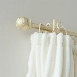 12mm Cannonball Finial In Old Ivory