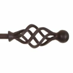 12mm Cage & Ball Finial In Beeswax