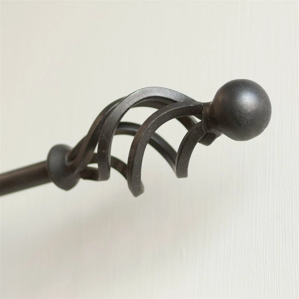 12mm Cage & Ball Finial In Beeswax 6 12mm Cage & Ball Finial In Beeswax - Image 4