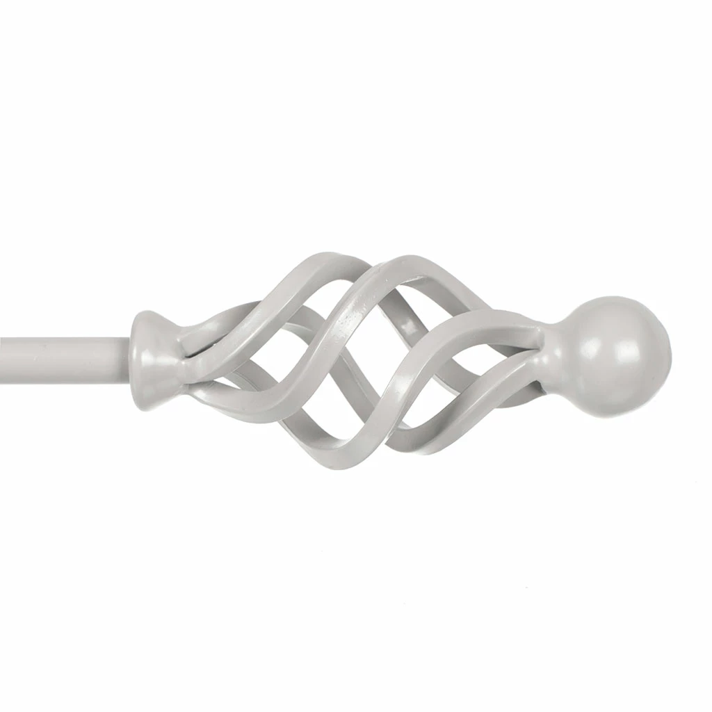 12mm Cage & Ball Finial In Clay 3 12mm Cage & Ball Finial In Clay