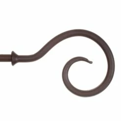 12mm Bishop's Crook Finial In Beeswax