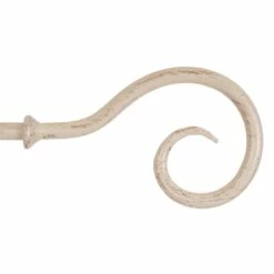 12mm Bishop's Crook Finial In Old Ivory