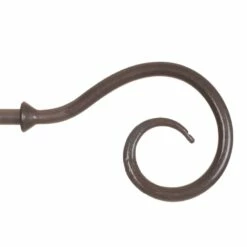 12mm Bishop's Crook Finial In Polished