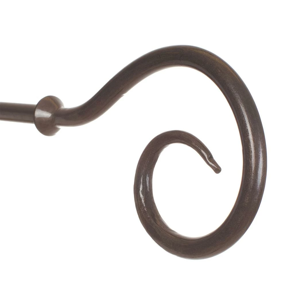 12mm Bishop's Crook Finial In Polished 5 12mm Bishop's Crook Finial In Polished - Image 3