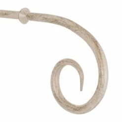 12mm Crook Finial In Old Ivory 7 12mm Crook Finial In Old Ivory -Jim Lawrence Sales 633oi 2