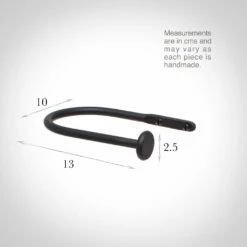 Small Button Holdback In Beeswax -Jim Lawrence Sales 637aabw 13