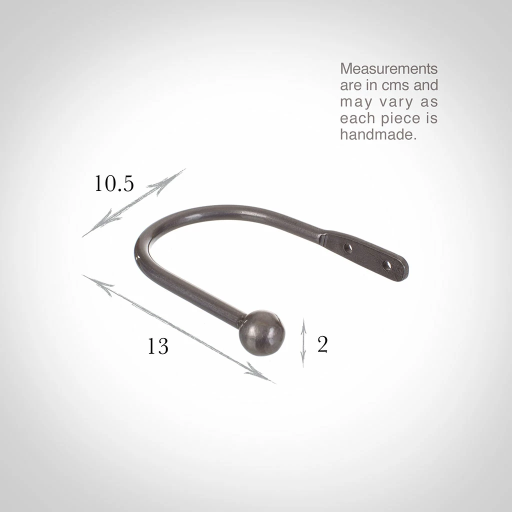 Small Cannonball Holdback In Polished 5 Small Cannonball Holdback In Polished - Image 3