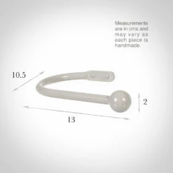 Large Cannonball Holdback In Clay 7 Large Cannonball Holdback In Clay -Jim Lawrence Sales 637bcl 13