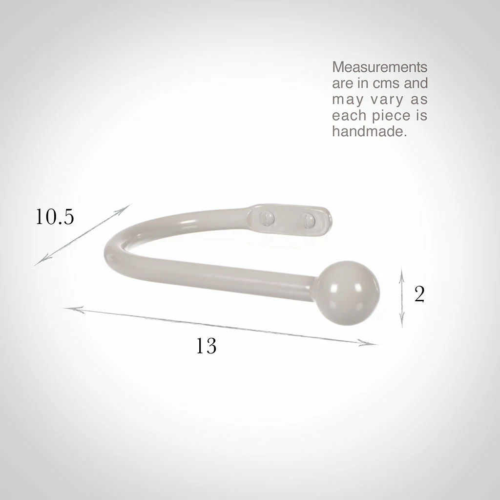 Large Cannonball Holdback In Clay 5 Large Cannonball Holdback In Clay - Image 3