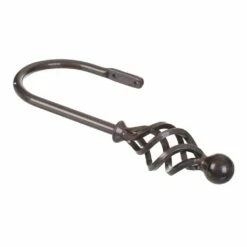 Front Page 8 Large Cage & Ball Holdback In Polished