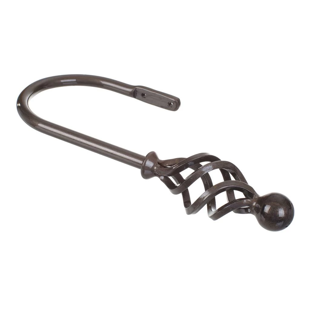 Large Cage & Ball Holdback In Polished 3 Large Cage & Ball Holdback In Polished