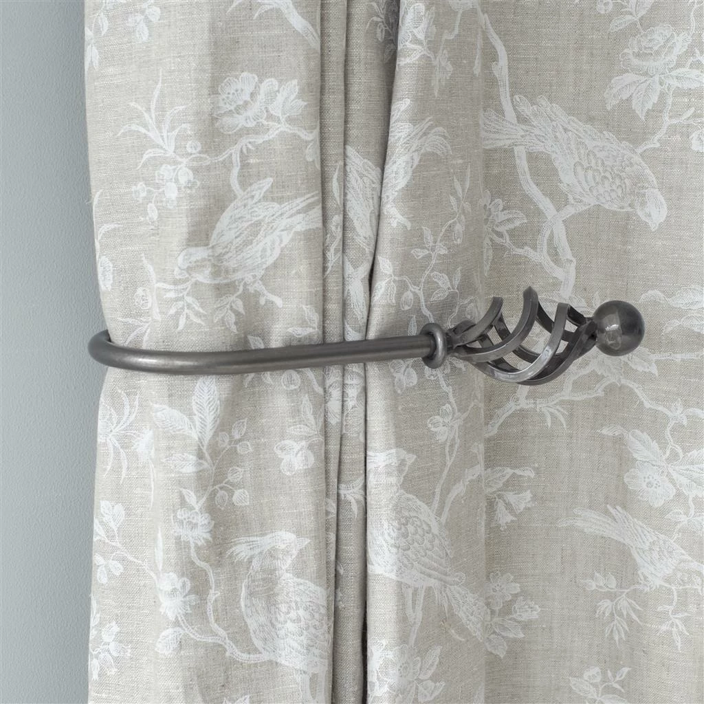 Large Cage & Ball Holdback In Polished 4 Large Cage & Ball Holdback In Polished - Image 2